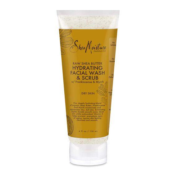 SheaMoisture RAW SHEA BUTTER FACIAL WASH & SCRUB - Beauty Bounty