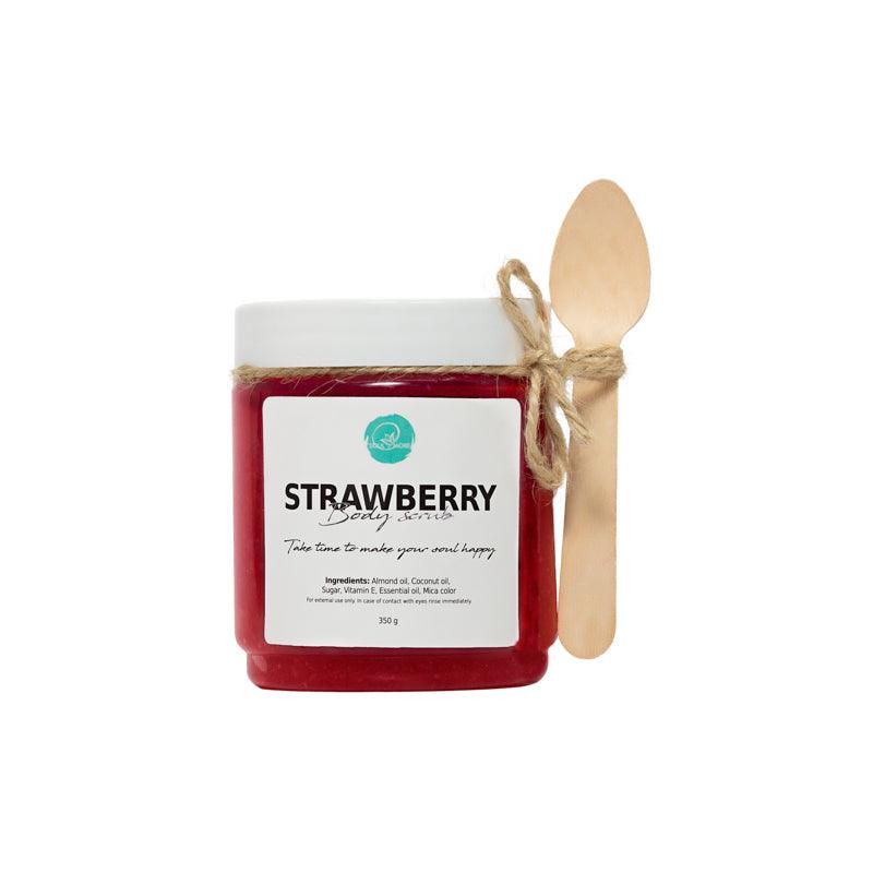 Soul & More Strawberry Body Scrub 350g - Beauty Bounty