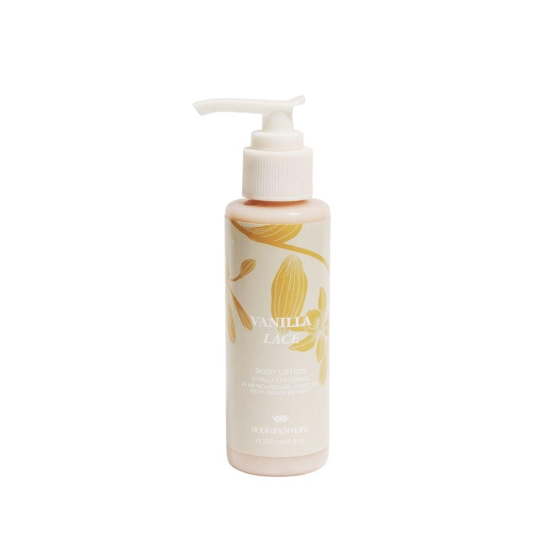 Soul & More Vanilla lace Body Lotion 120ml - Beauty Bounty