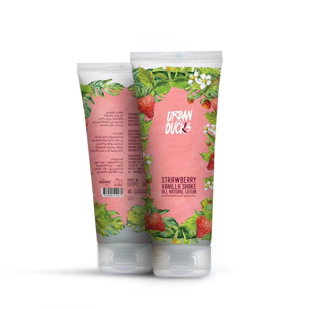 Urban Ducks Strawberry vanilla shake lotion 120 G - Beauty Bounty