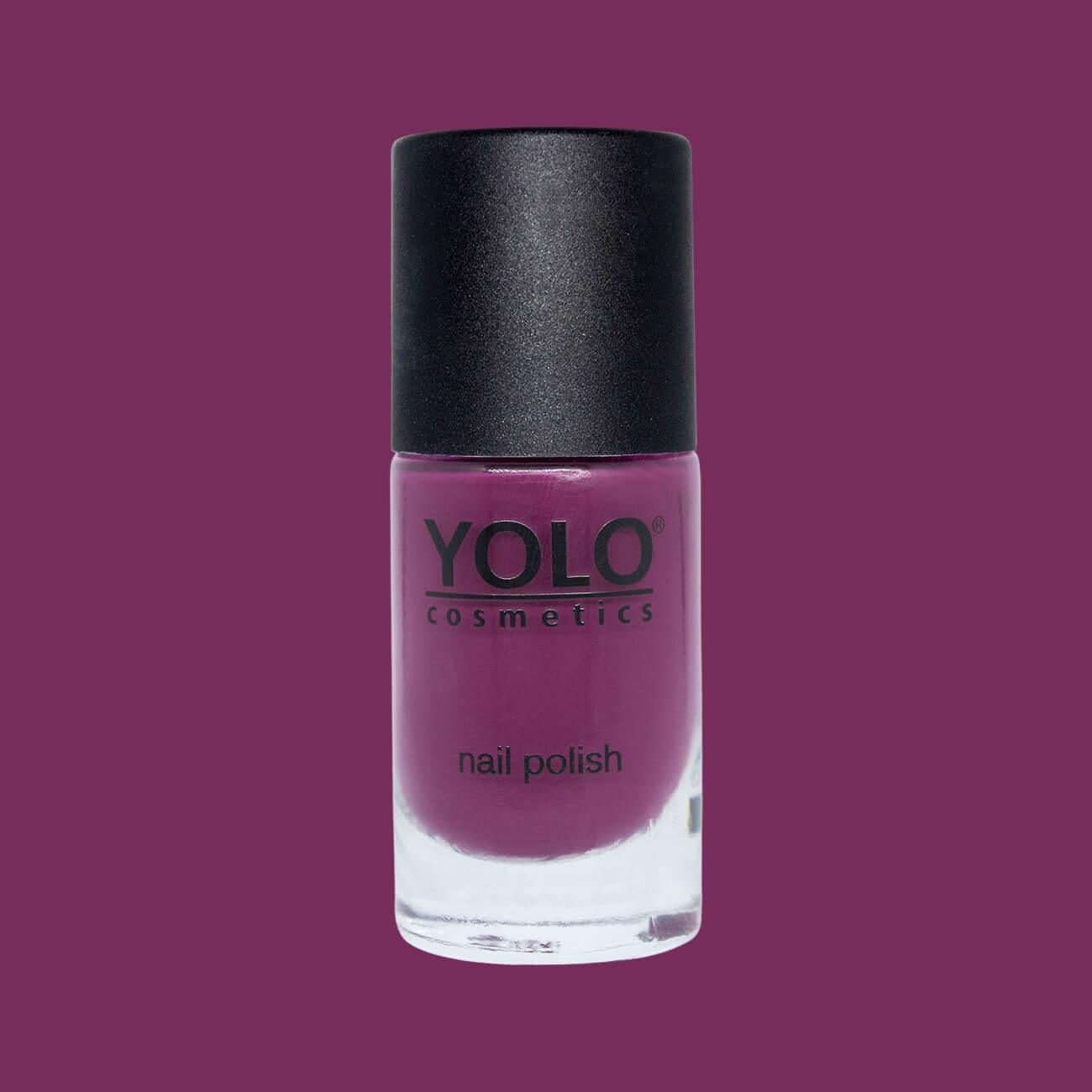 YOLO Nail Polish Magenta 135 - Beauty Bounty